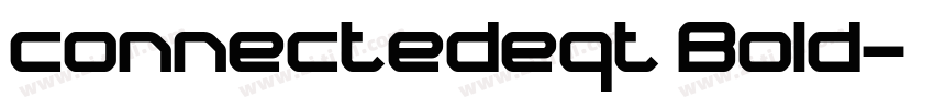 connectedeqt Bold字体转换
